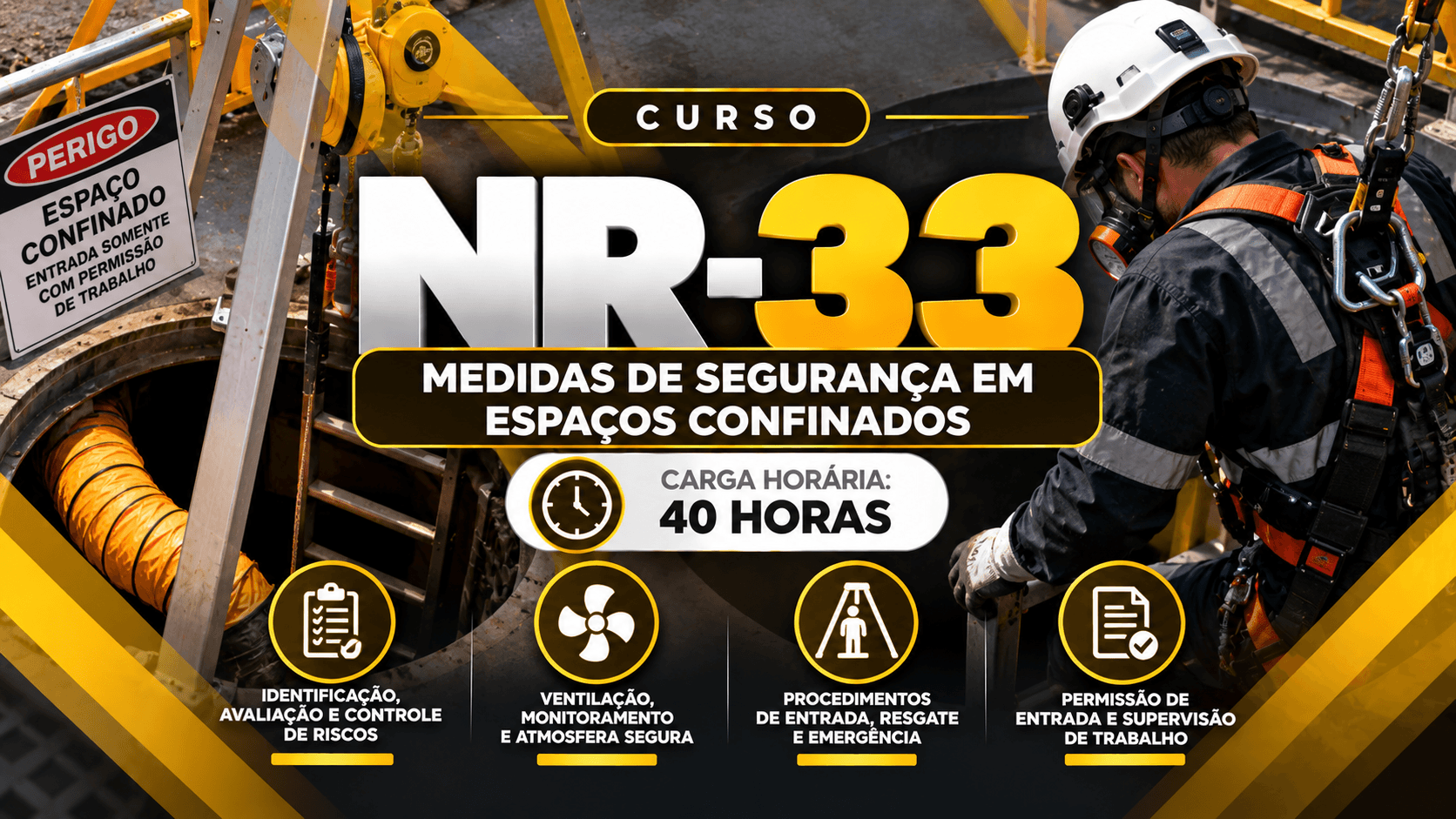 NR 33 - Medidas de Segurança em Espaços Confinados