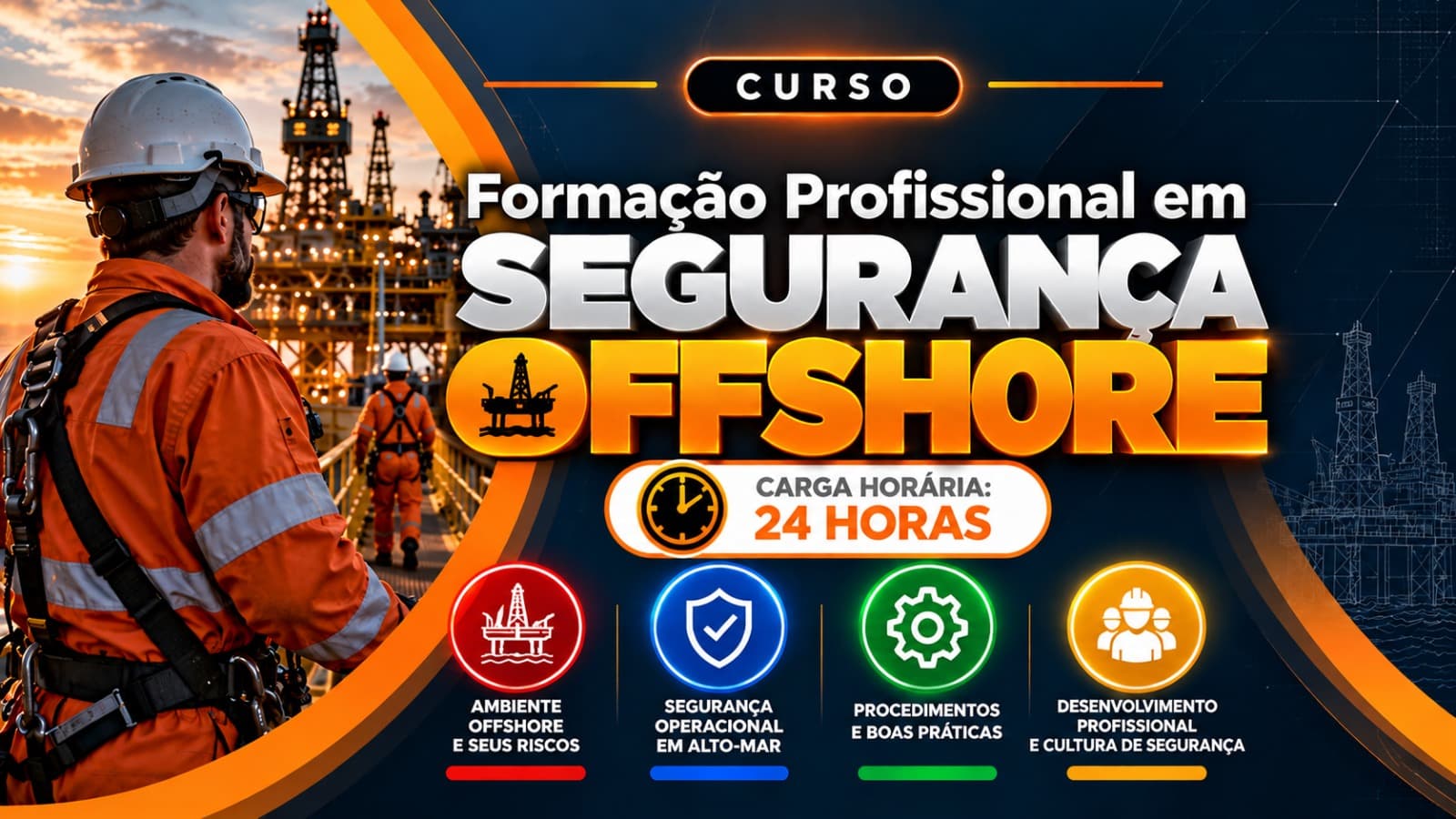 Formação Profissional em Segurança Offshore
