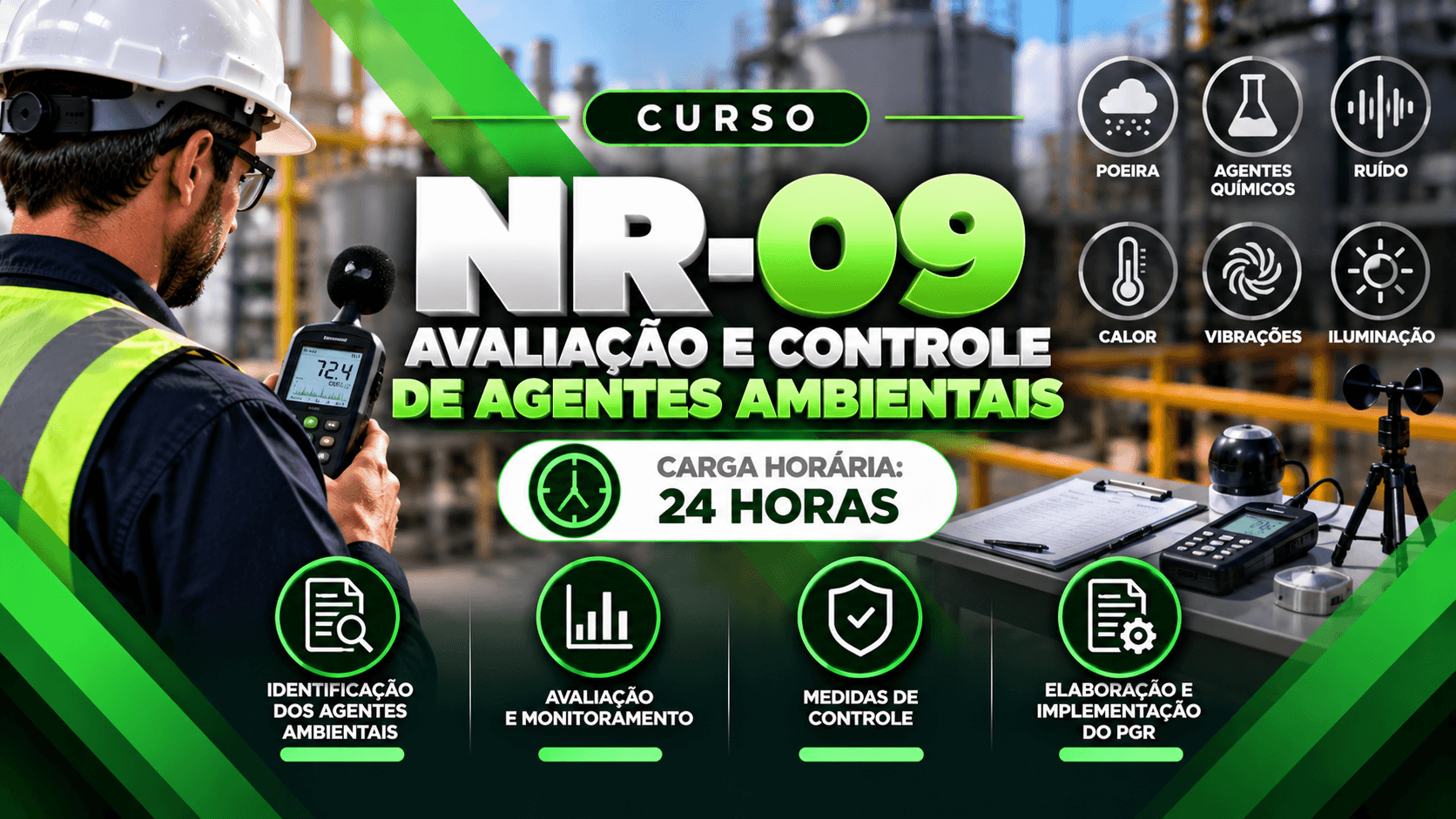 NR 9 - Avaliação e Controle de Agentes Ambientais