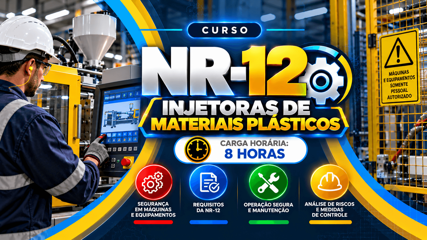 NR 12 - Máquinas Injetoras de Materiais Plásticos